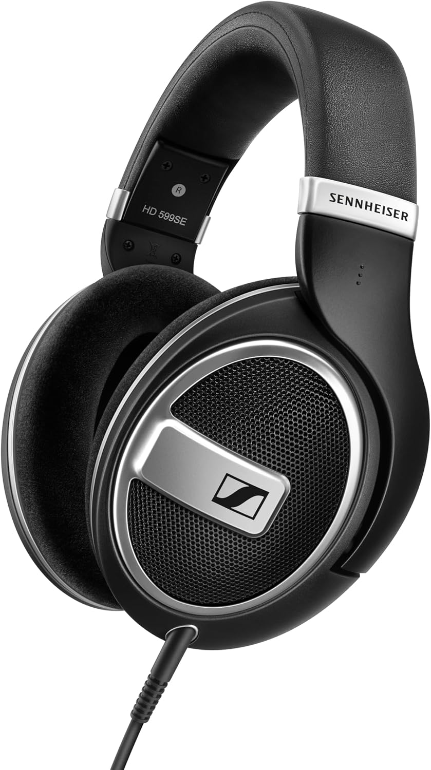 Sennheiser HD 599 Édition spéciale, Casque Circum-Ariculaire Ouvert, Noir [Exclusif Amazon]