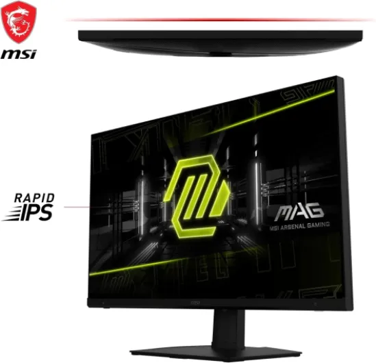 MAG 322UPF écran Gaming 32 Pouces UHD - Dalle Rapid IPS 3840 x 2160, 160 Hz / 1ms GtG, gamut sRGB 125,7%, Design sans Cadre, DisplayHDR 400 - DP 1.4a, USB Type-C (DP Alt., / PD 90W), HDMI 32'' / 4K UHD / Pivotable 160 Hz / Rapid IPS / 1ms