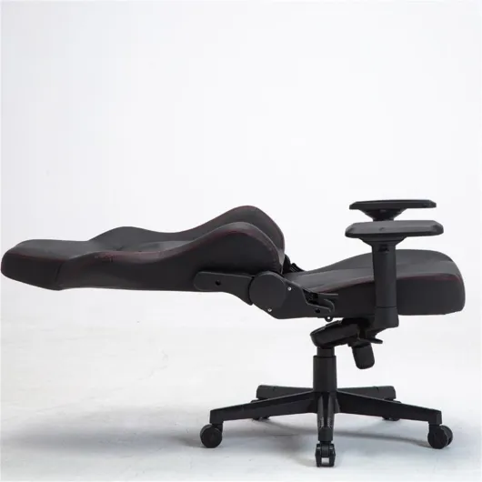 Esports Chaise de gaming ergonomique avec coussin en mousse à mémoire de forme, accoudoirs 4D réglables pour un confort et un soutien ultimes Svart Light Grey
