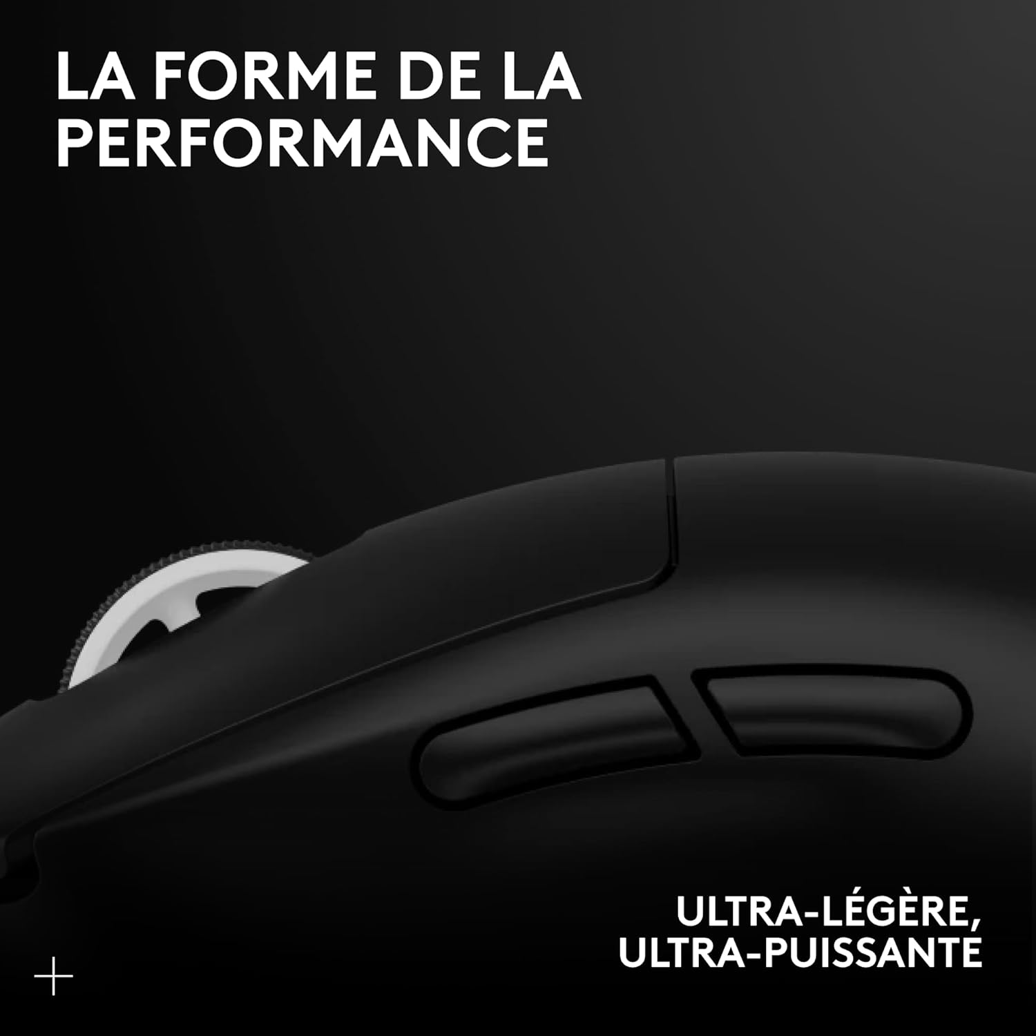 PRO X SUPERLIGHT 2 wireless gaming mouse, 60 g pro-grade mouse with 5 programmable buttons, 44k DPI sensor, 8 kHz report rate, USB-C charging for PC/Mac - Black Noir Gén 2 - 8K Polling - Symétrique Souris Gamer