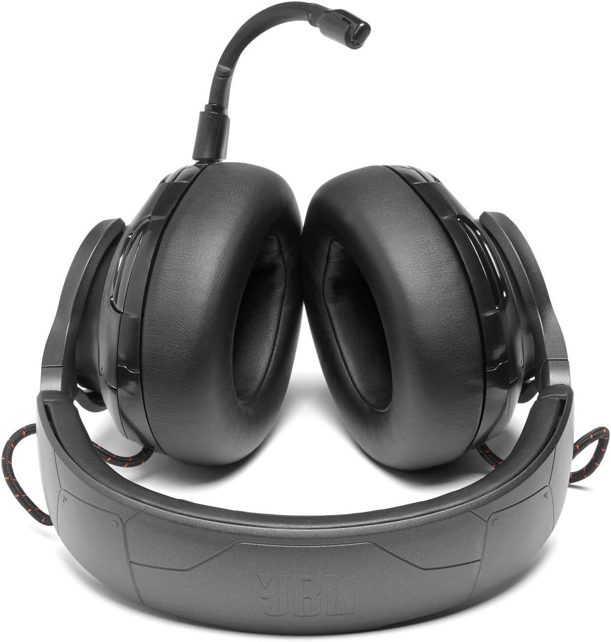 Quantum One – Casque gaming USB professionel avec son immersif QuantumSphere JBL à détection de mouvement – Micro à réduction de bruit – Compatible avec PC, Playstation, Xbox – Noir