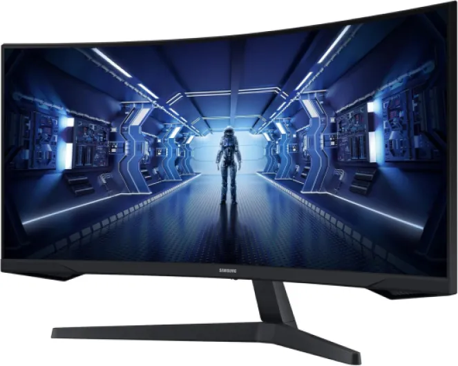 ODYSSEY G5 34'' Ecran PC Gaming Incurvé 1000R, Dalle VA 34", Résolution UHD ultra-large (3440x1440), 165Hz, 1ms, Noir 34" UWQHD Incurvé G5 - 165Hz - 3440 x 1440 - 2021