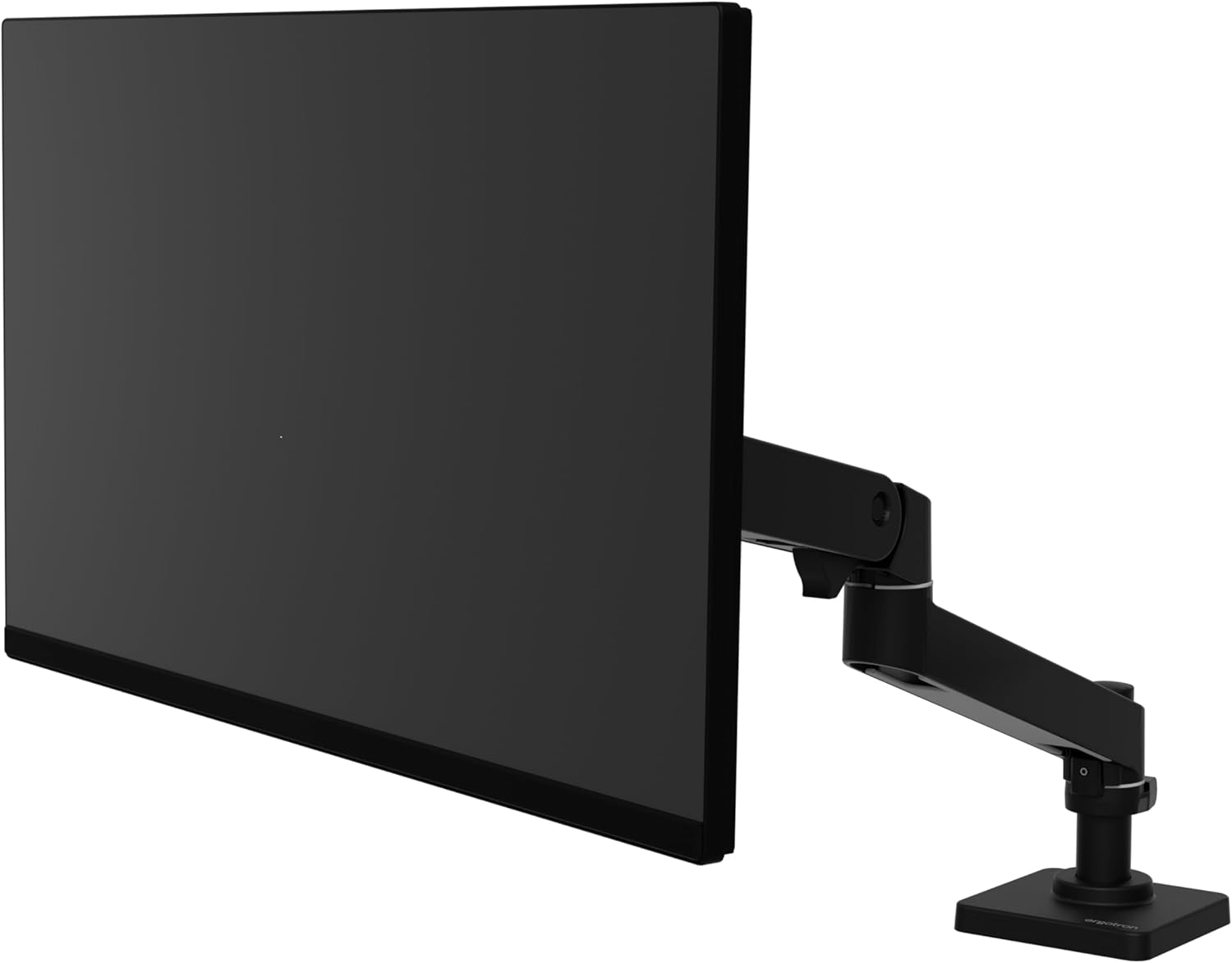 Bras de Moniteur LX Pro Premium amélioré, Support de Bureau Simple pour Moniteur – Convient aux écrans d'ordinateur Ultra Larges incurvés jusqu'à 34", 4 à 10 kg, VESA 75 x 75 mm ou 100 x 100
