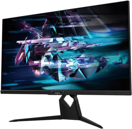 Moniteur de Jeu Pro AORUS FI32U 31,5" UHD - 3840 x 2160 (UHD), 144Hz, 1ms, KVM, 350 CD/m², FreeSync Premium Pro, DisplayHDR 400, HDMI 2.1, DisplayPort 1.4 Gigabyte AORUS FI32U - 31,5