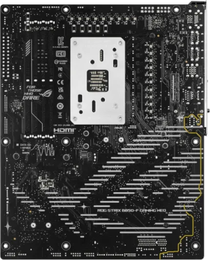 ROG Strix B850-F Gaming WiFi7 Neo, Carte mère AMD ATX, Alimentation 16+2+2 Phases, Prise DDR5, PCIe 5.0, 4 emplacements M.2, Port USB-C 20 Gbps, WiFi 7, Realtek 5G, Aura Sync RGB