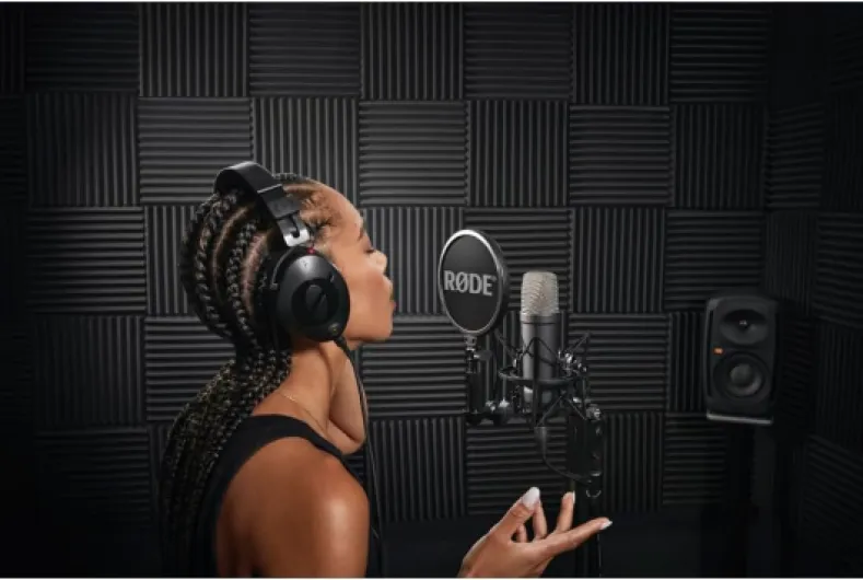 RØDE NT1 Signature Microphone à Condensateur Large Diaphragme avec Suspension, Filtre Anti-Pop et Câble XLR, pour Studio, Voix, Streaming et Podcast (Noir) NT1 Signature Series Noir