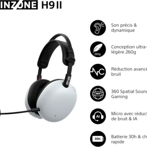 Test Sony INZONE H9 II : un casque gaming très complet, mais pas parfait pour le prix