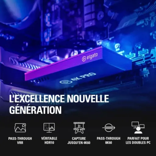 Test Elgato 4K Pro : la carte d’acquisition qui suit enfin le HDMI 2.1