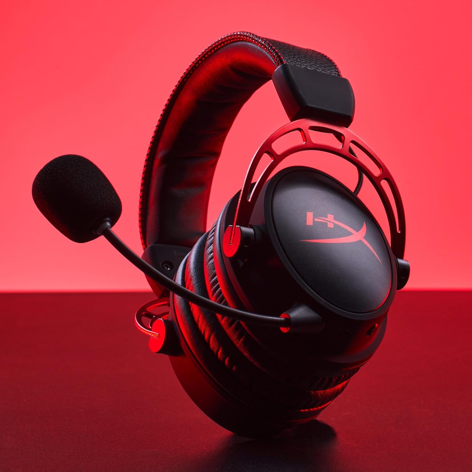 Cloud Alpha Wireless – Casque de jeu pour PC Cloud Alpha Wireless Noir et rouge