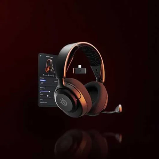 Arctis Nova 5 Casque Gaming Sans Fil Multi-Système - Haut-parleurs magnétiques néodyme - 100+ profils audio - Batterie 60h - 2,4GHz/BT - Micro ClearCast Gen 2.X - PS4/5, PC, Switch, Mobile Nova Noir