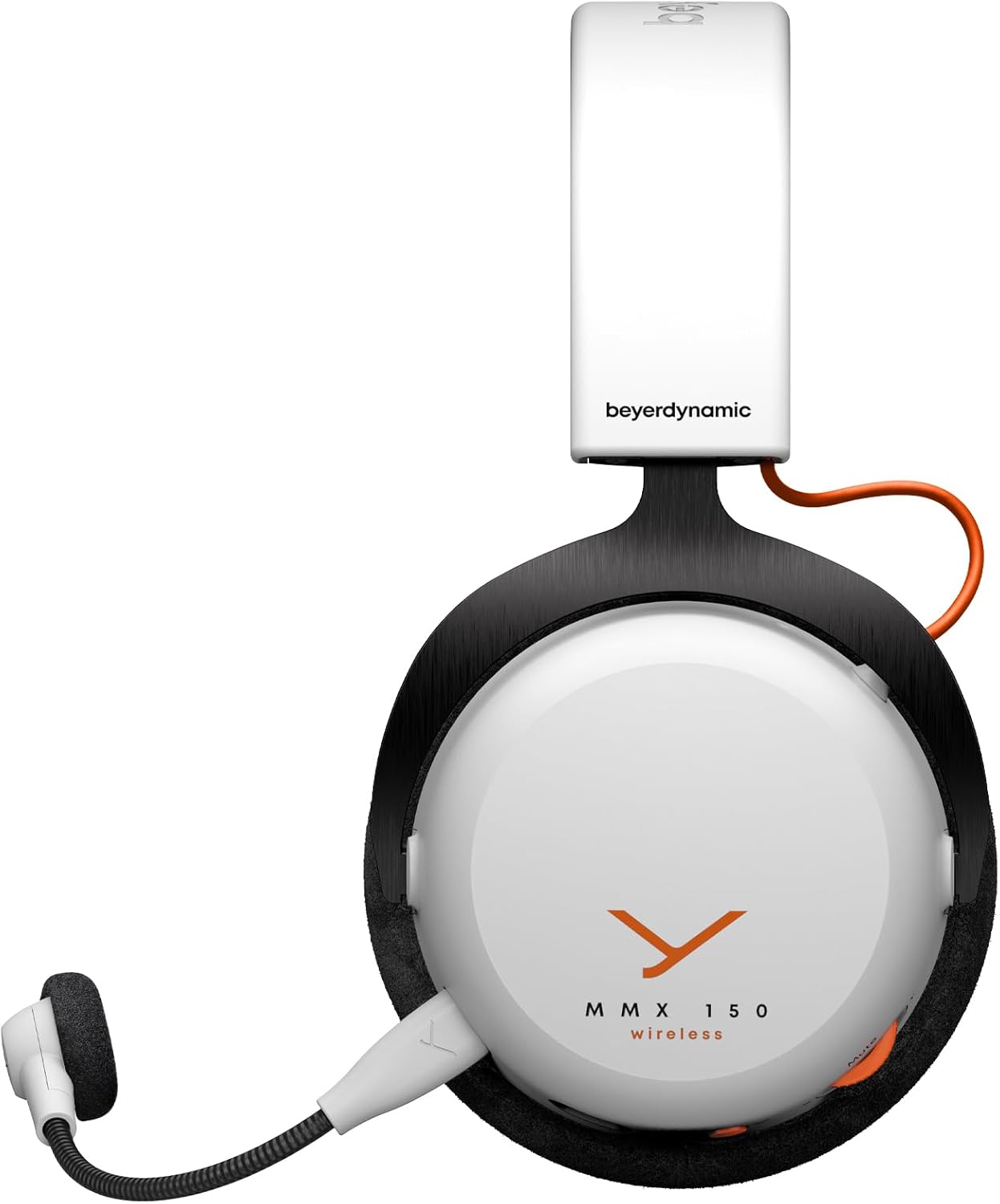 MMX 150 Wireless - Casque Gaming sans Fil avec Personnalisation du Son Via l'application, Coussinets d'oreille en Velours, autonomie de 50 Heures, Coloris Blanc Arctique