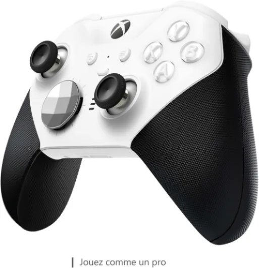 Xbox Manette sans Fil - Elite Series 2 – Core (Blanc) Series X, Series S, One, Windows 10 & 11, Android et iOS White