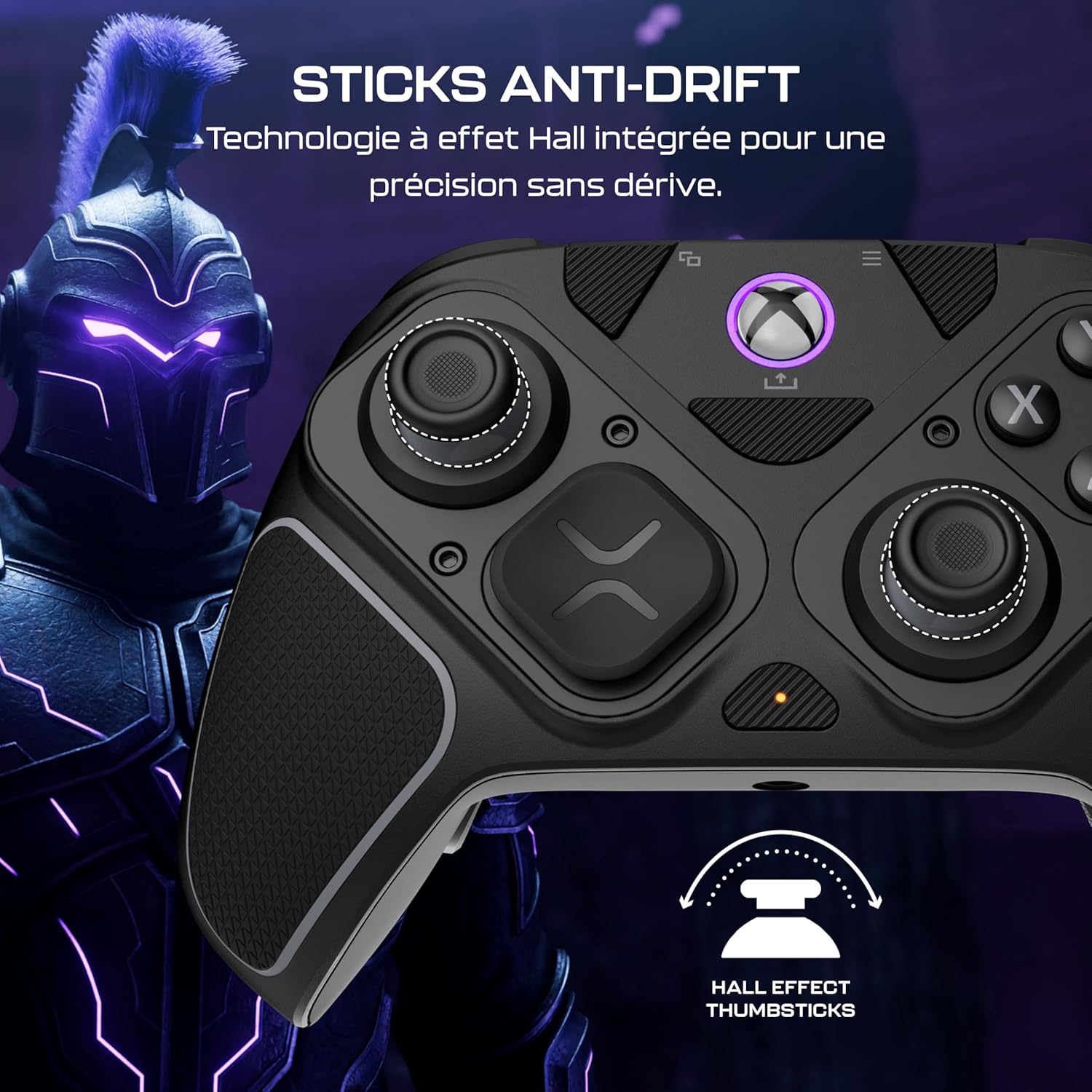 Victrix Pro BFG Reloaded Noir Xbox Manette de gaming modulaire sans fil w/Bluetooth, module Fightpad et effet Hall pour Xbox Series X et S, Xbox One et PC