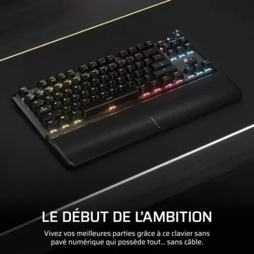 Test Corsair K70 Core TKL Wireless : un TKL sans fil solide mais pas parfait