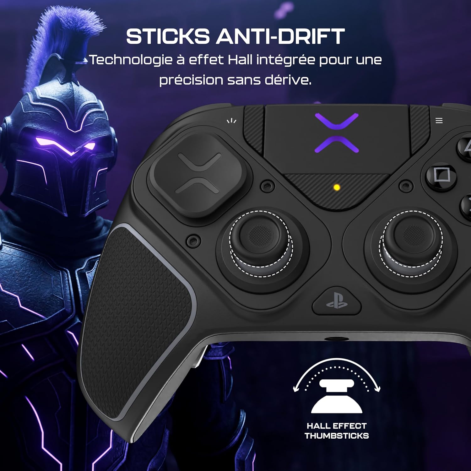 Victrix Pro BFG Reloaded Noir PlayStation Manette de gaming modulaire sans fil w/Bluetooth, module Fightpad et effet Hall pour PlayStation 5, PlayStation 4 et PC