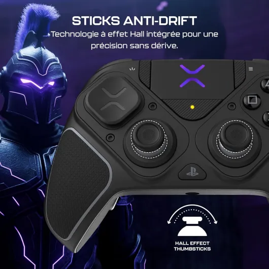 Victrix Pro BFG Reloaded Noir PlayStation Manette de gaming modulaire sans fil w/Bluetooth, module Fightpad et effet Hall pour PlayStation 5, PlayStation 4 et PC