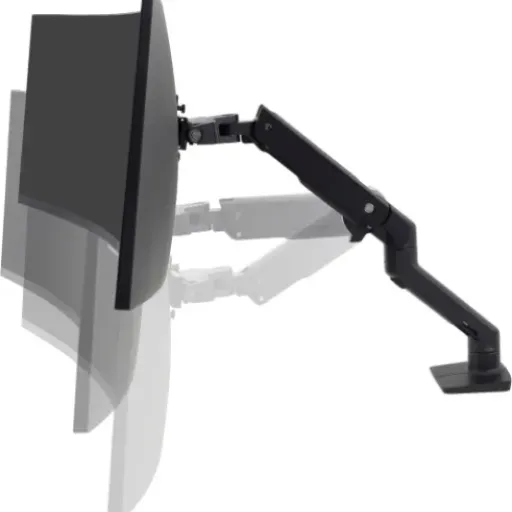 Test Ergotron HX HD (45-475-224) : le bras costaud pour gros écrans, sans chichi