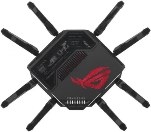 ROG GT-BE98 - Routeur Gaming Wi-FI 7 - Quadruple Bande - débit de 25Gb/s Wi-FI 7 - BE25000 Quadri-Bande ROG