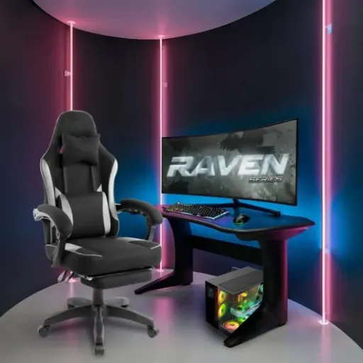 Test Spirit Of Gamer Raven : la chaise gaming tissu qui fait le job sans être parfaite
