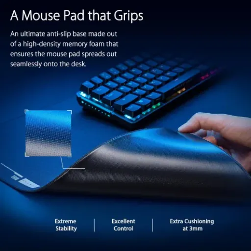 Test ASUS ROG Hone Ace XXL : le tapis de souris géant qui tient vraiment au bureau