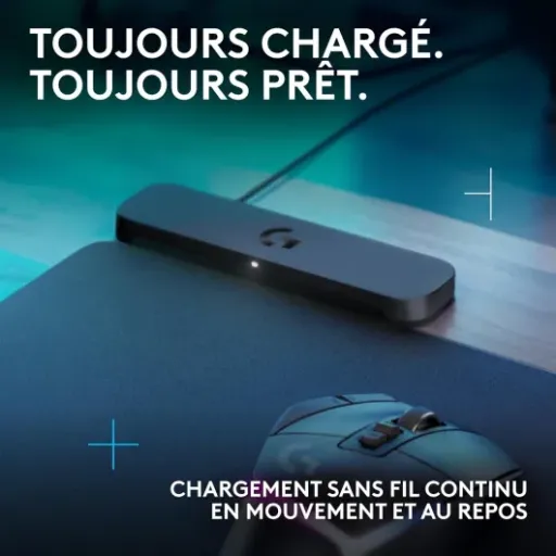 Test Logitech G POWERPLAY 2 : le tapis qui fait (vraiment) oublier la batterie de ta souris