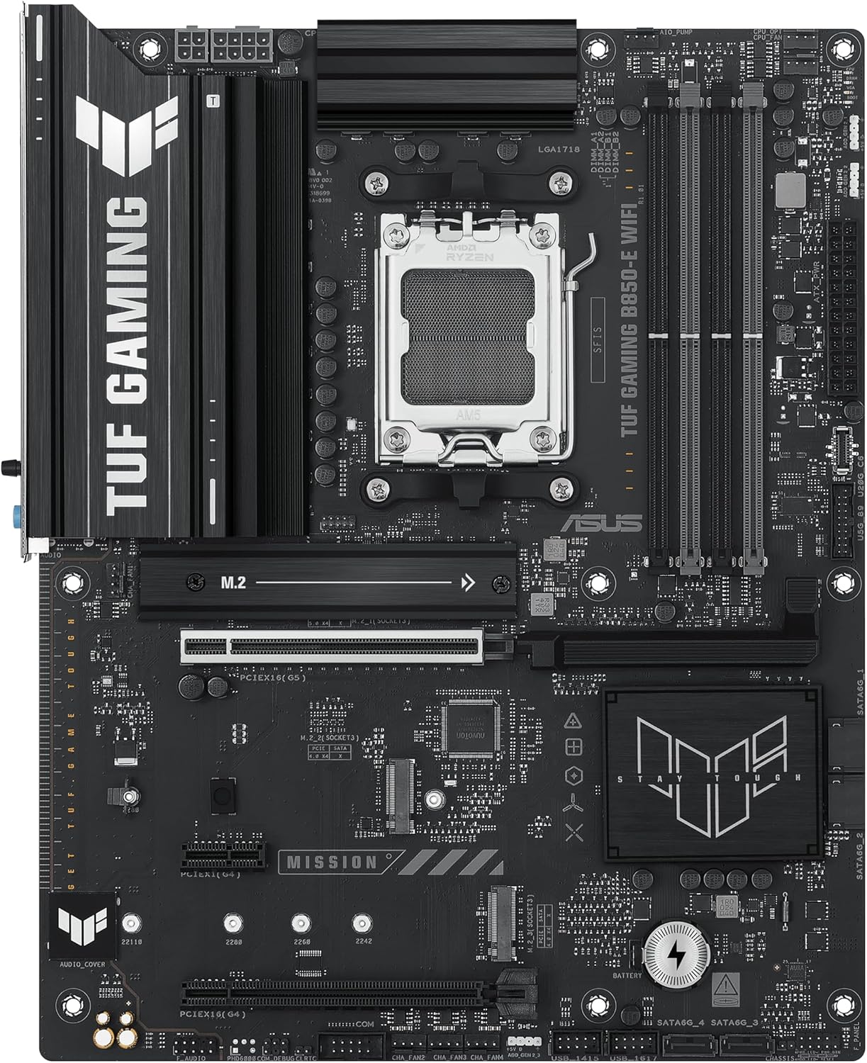 TUF Gaming B850-E WiFi – Carte mère Gaming AMD ATX