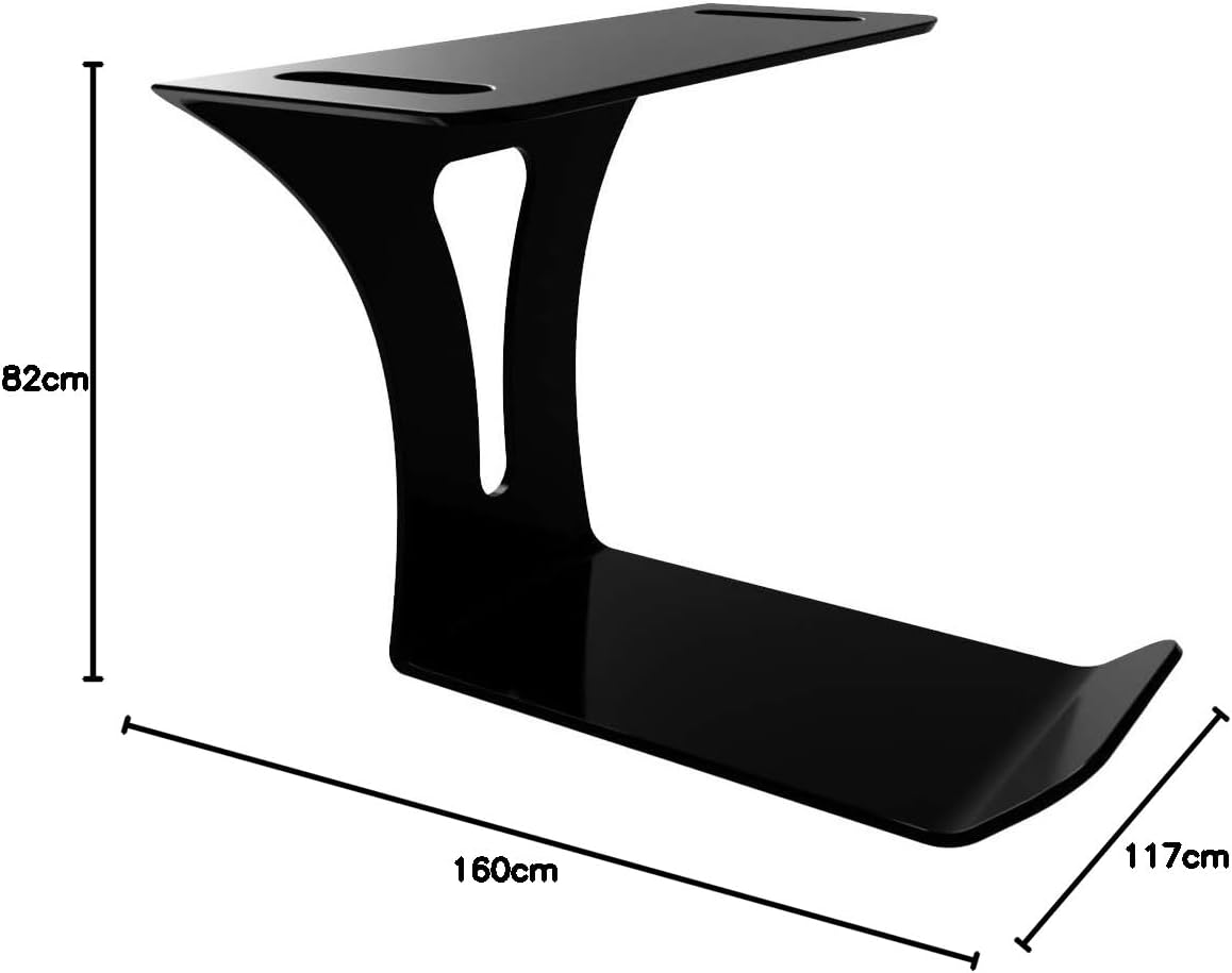 Bureau Gamer Arozzi Arena Moto - 160x82 cm Bureau Gaming Électrique à Hauteur Réglable avec Double Moteur, Cadre Acier, Rangement pour Câbles - Tapis de Souris Lavable Intégral - Noir Intense Pure Black