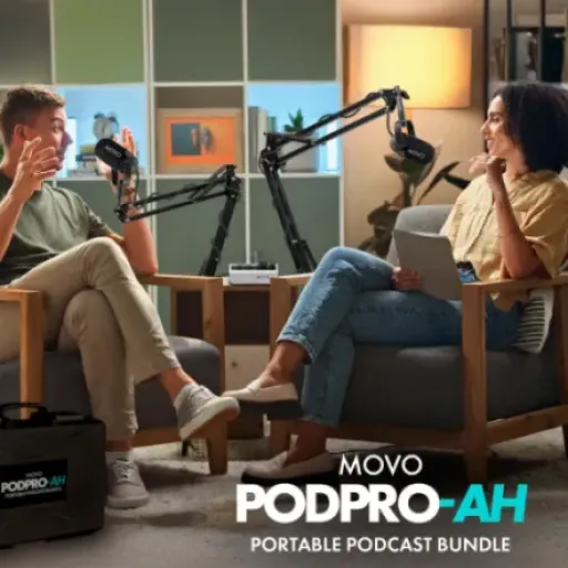 Test Movo PodPro-AH : un kit de podcast complet pour démarrer à deux sans se prendre la tête