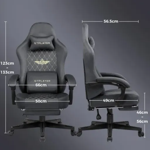 Test GTPLAYER GT830 : une chaise gaming en tissu qui fait le job sans chichi