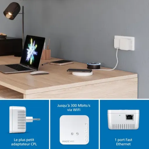 Test devolo Magic 1 Wifi 4 (n) Mini Starter Kit : le CPL Wi-Fi qui stabilise enfin le réseau sans tout révolutionner