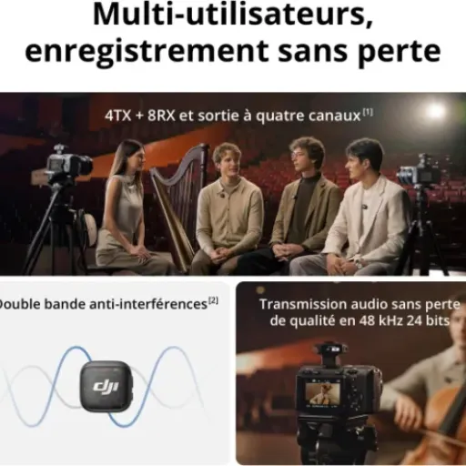 Test DJI Mic 3 : le kit micro sans fil qui simplifie (vraiment) la prise de son en mobilité