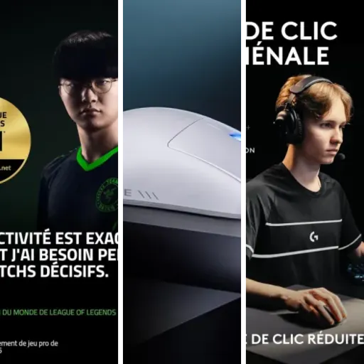 Top 5 des meilleurs souris gaming compétition premium (mai 2026)