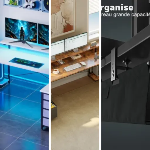 Les meilleurs bureaux gaming gestion des câbles : notre top 5 (mai 2026)