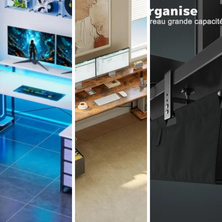 Les meilleurs bureaux gaming gestion des câbles : notre top 5 (2026)