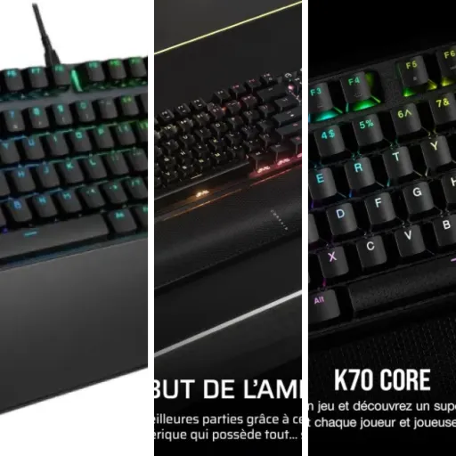Classement des 3 meilleurs claviers gaming rétroéclairés RGB (mai 2026)