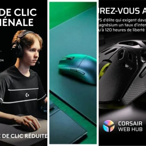 Guide d'achat : les 6 meilleurs souris gaming faible latence (mai 2026)