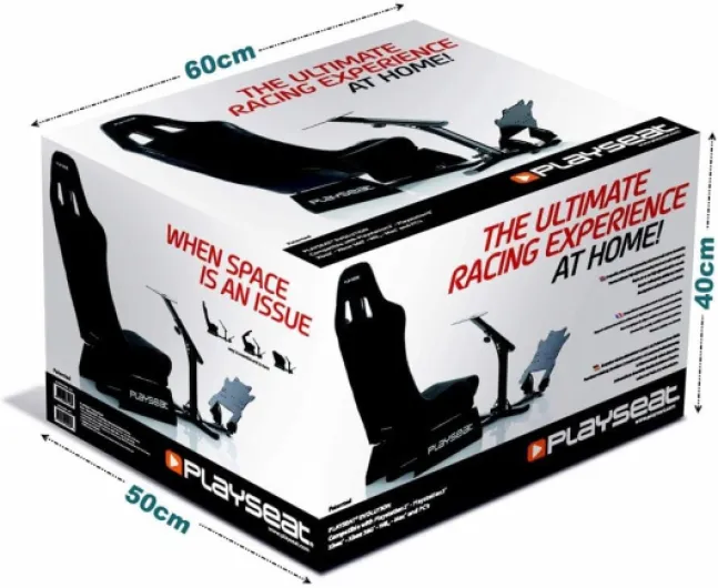Playseat Evolution - Alcantara - REM.00008 - Siège baquet pour simulation de sport automobile compatible avec la plupart des volants et pédaliers du marché