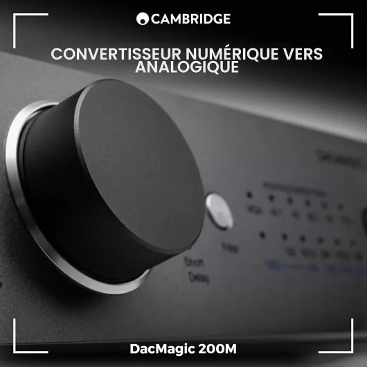 DacMagic 200M MQA HiFi DAC et amplificateur de casque avec Bluetooth - Support PC/MAC avec connexion USB - Gérer des fichiers numériques jusqu'à 24/768 ou DSD512 (gris lunaire)