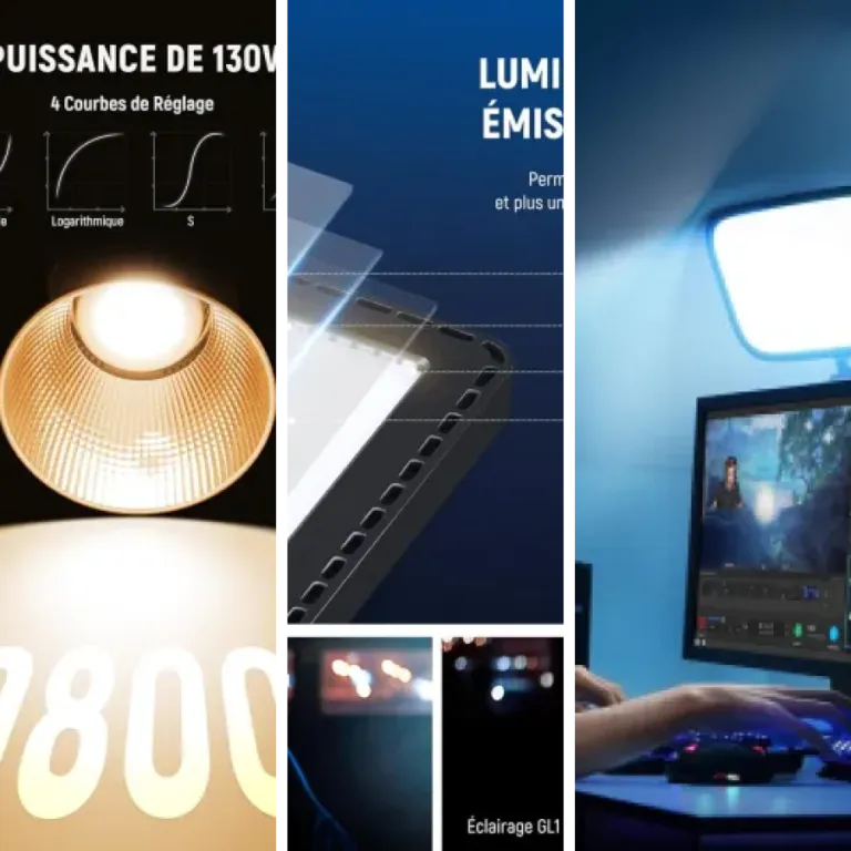 7 meilleurs éclairages streaming professionnels : notre comparatif (2026)