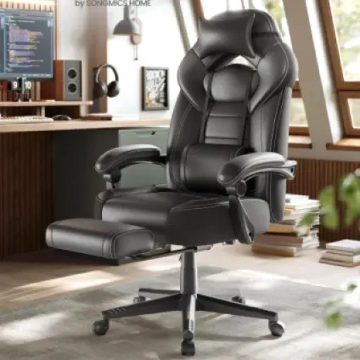 Test SONGMICS OBG077B01 : une chaise gaming correcte qui mise surtout sur le confort et le prix